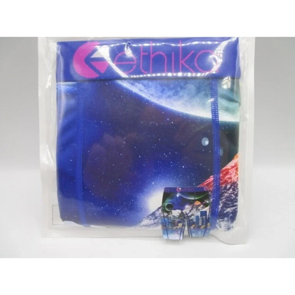 Ethika The Staple Moon Skyline Volcano Men's XL 36-38 Underwear Boxer Briefs
